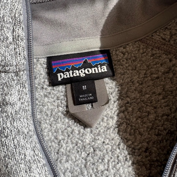 Patagonia Sweaters - Patagonia Heather Gray Zip-Up Fleece